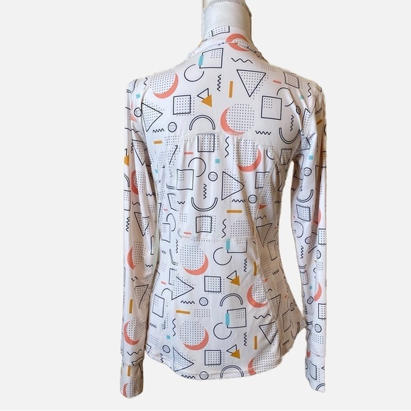 SwingJuice 90'S Style Golf Women’s Full Zip Jacket Size Medium - Picture 3 of 13